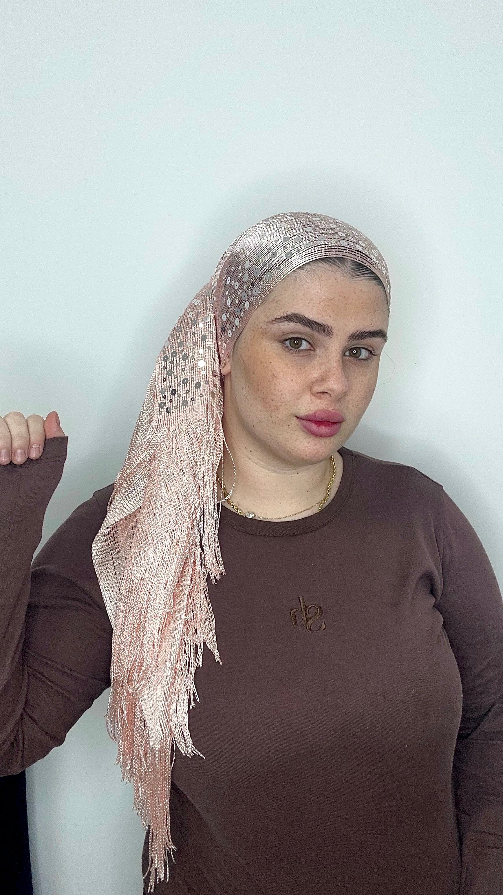 מטפחת קורן| ורוד