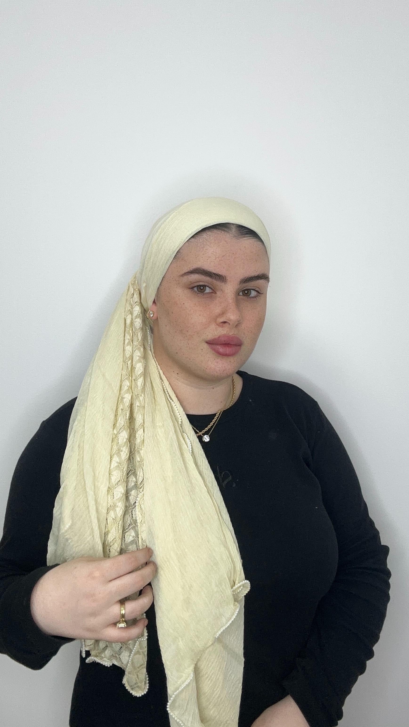 מטפחת נועה | צהוב בהיר