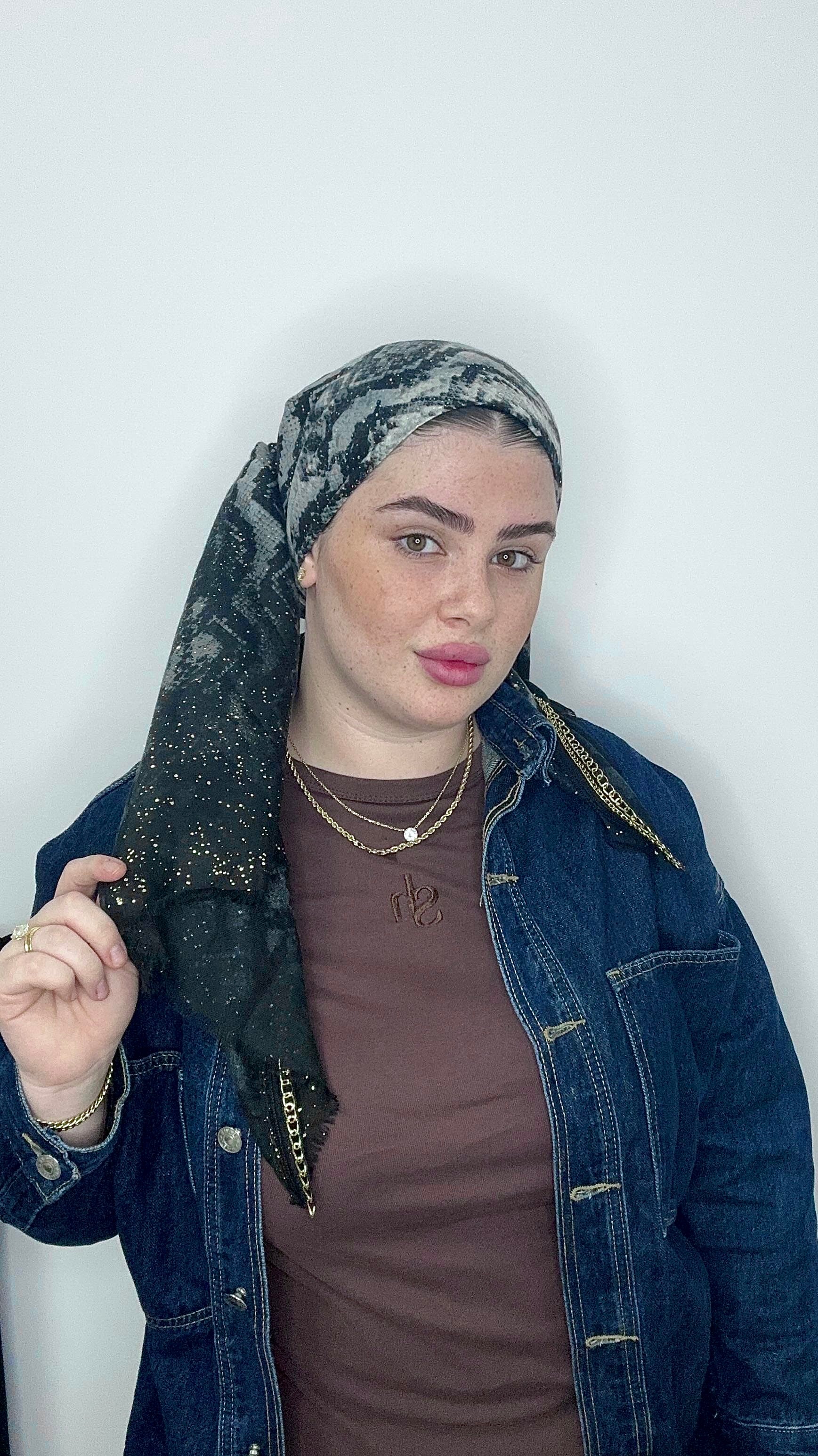 מטפחת מיה | שחור