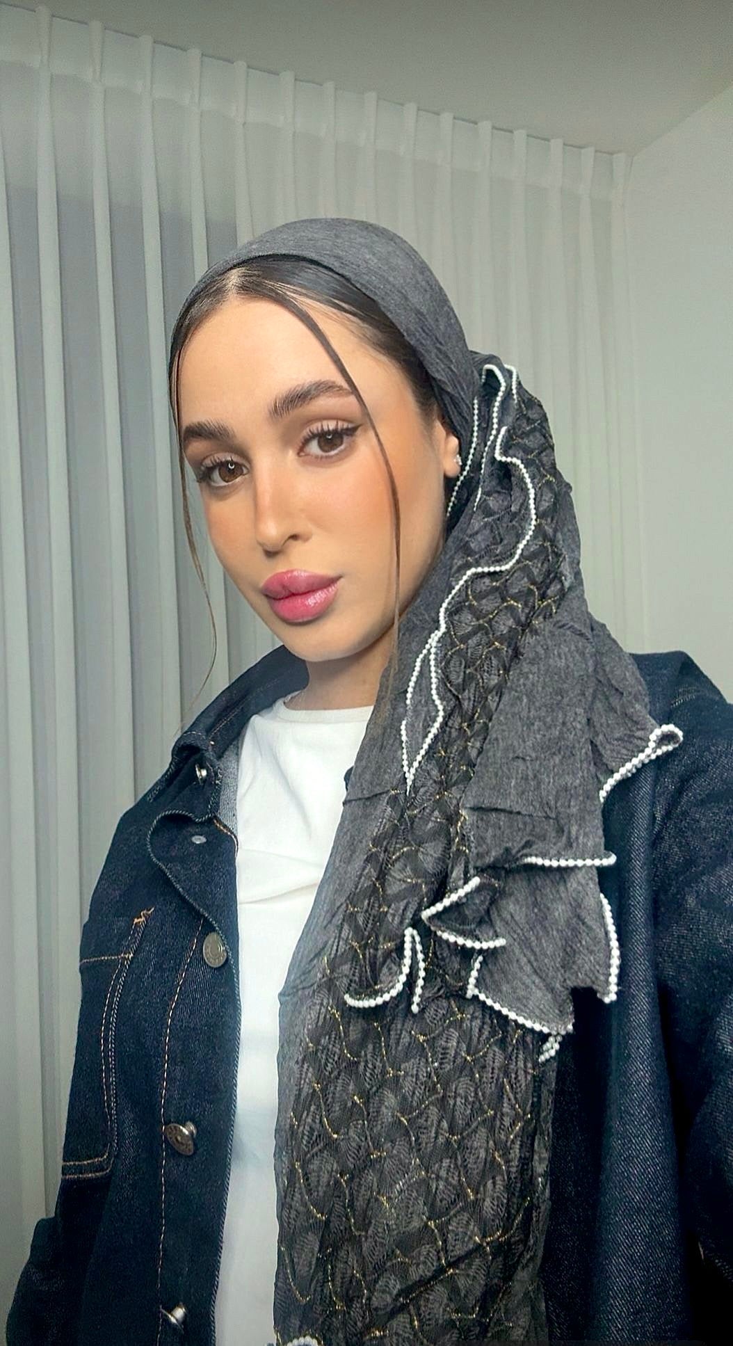 מטפחת נועה | אפור