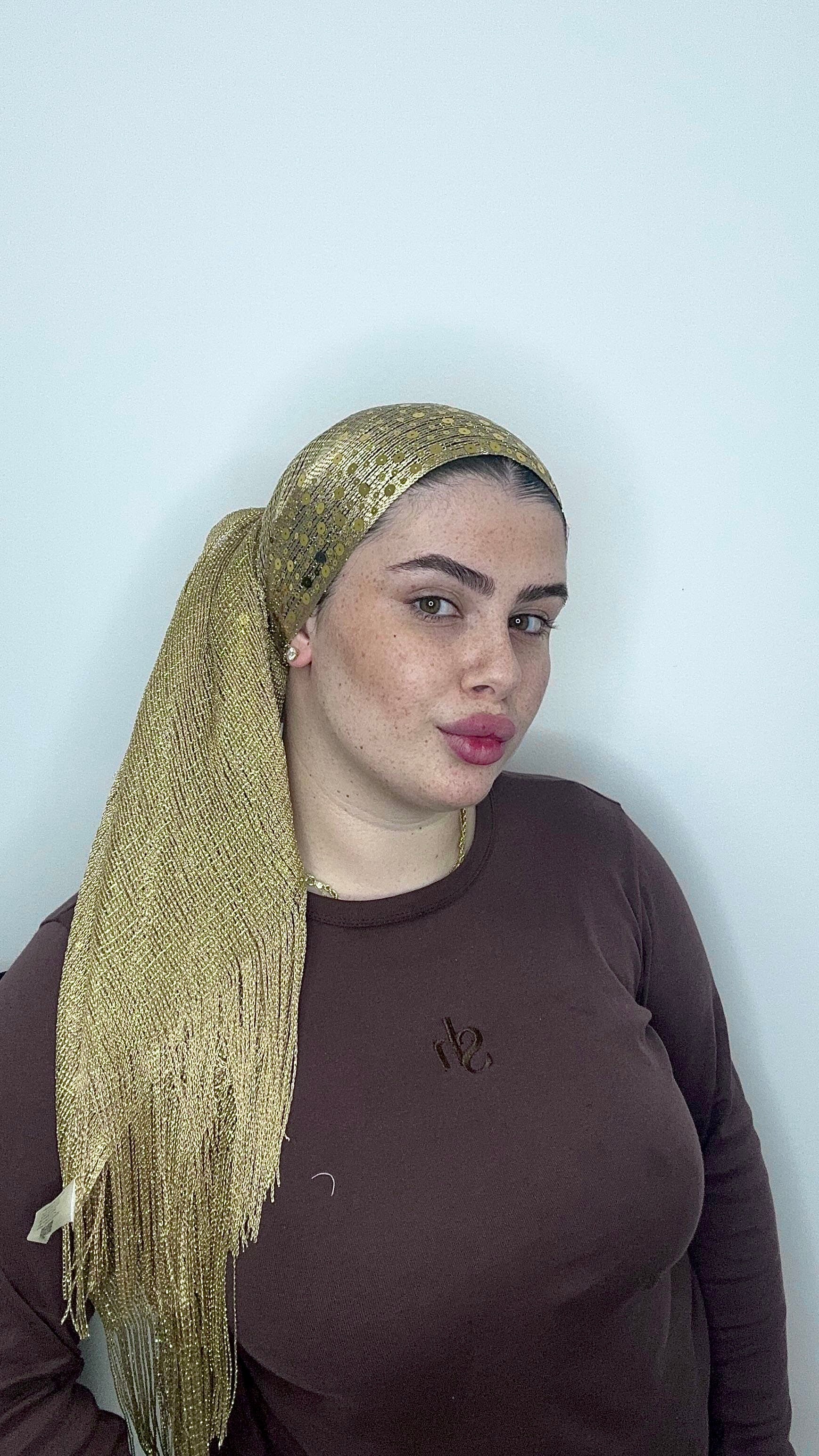 מטפחת קורן| זהב