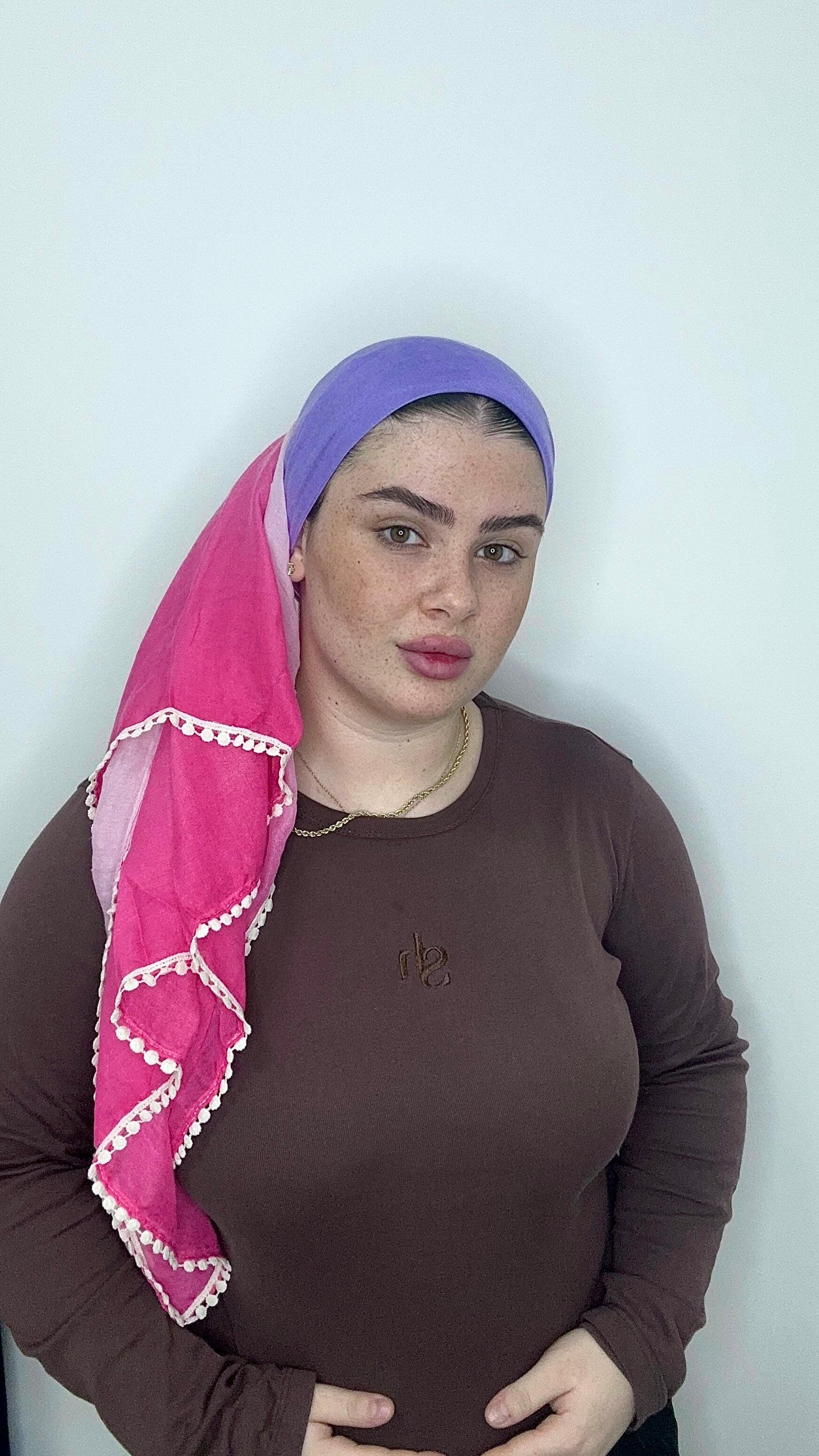 מטפחת ליבי | סגול