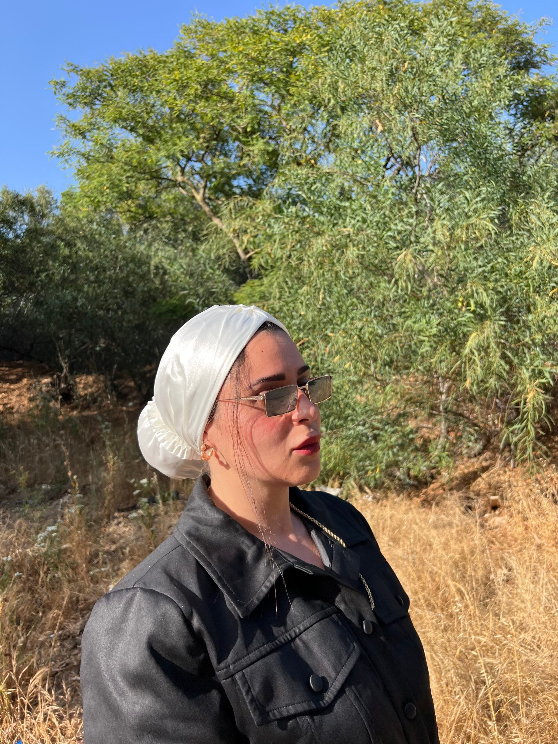 טורבן ארמני | לבן פנינה