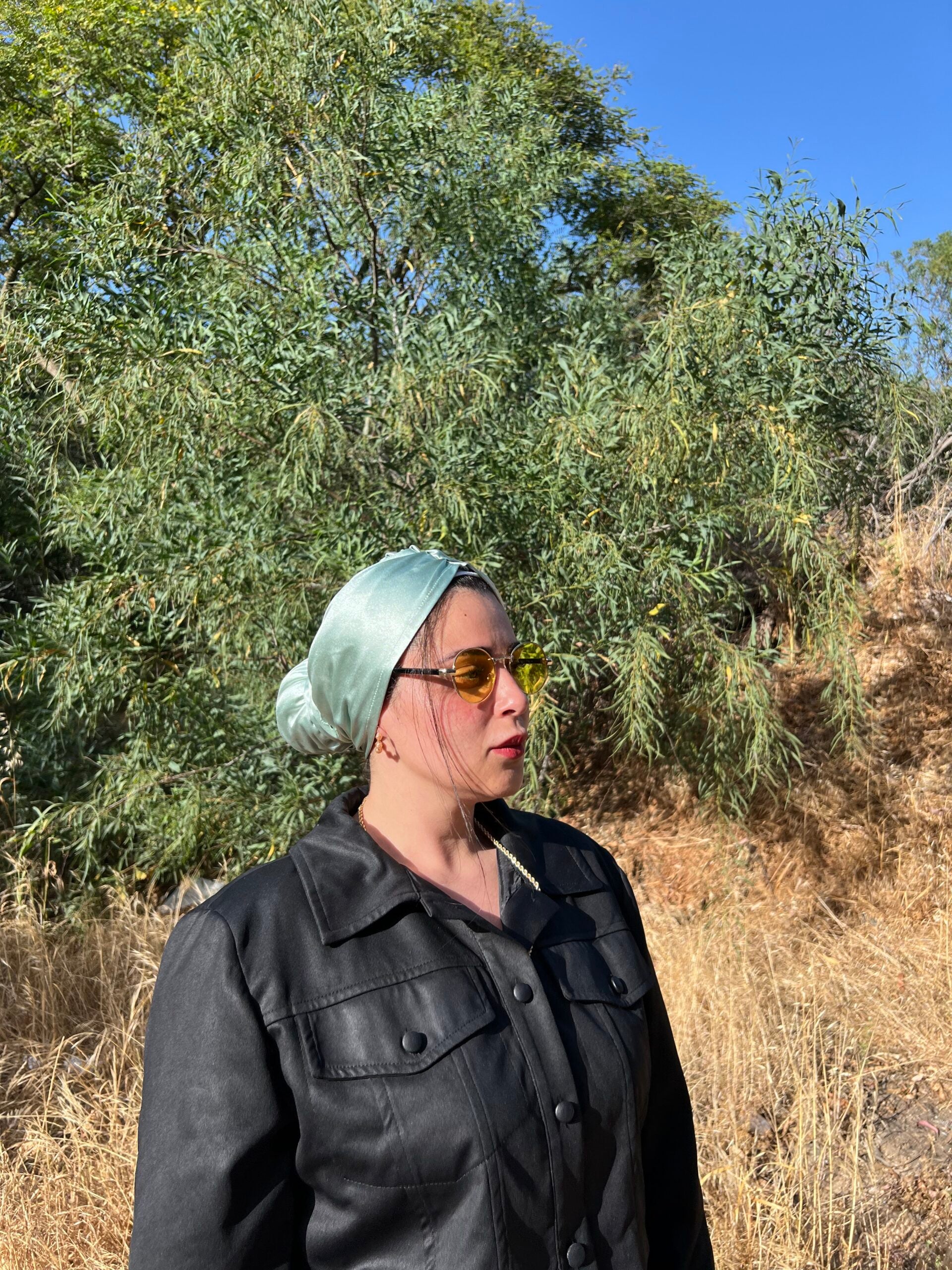 טורבן ארמני | ירוק מנטה