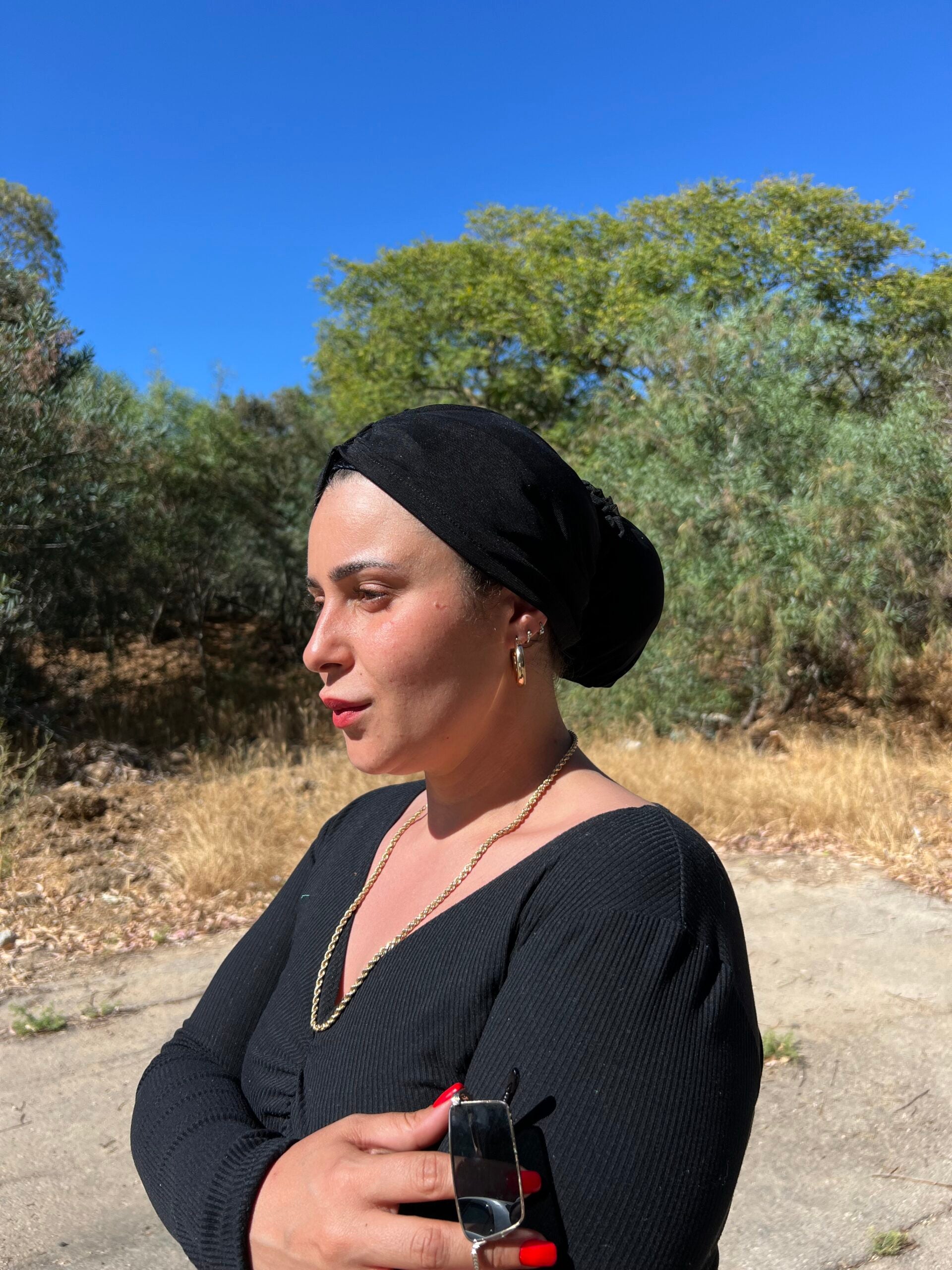 טורבן רשת | שחור