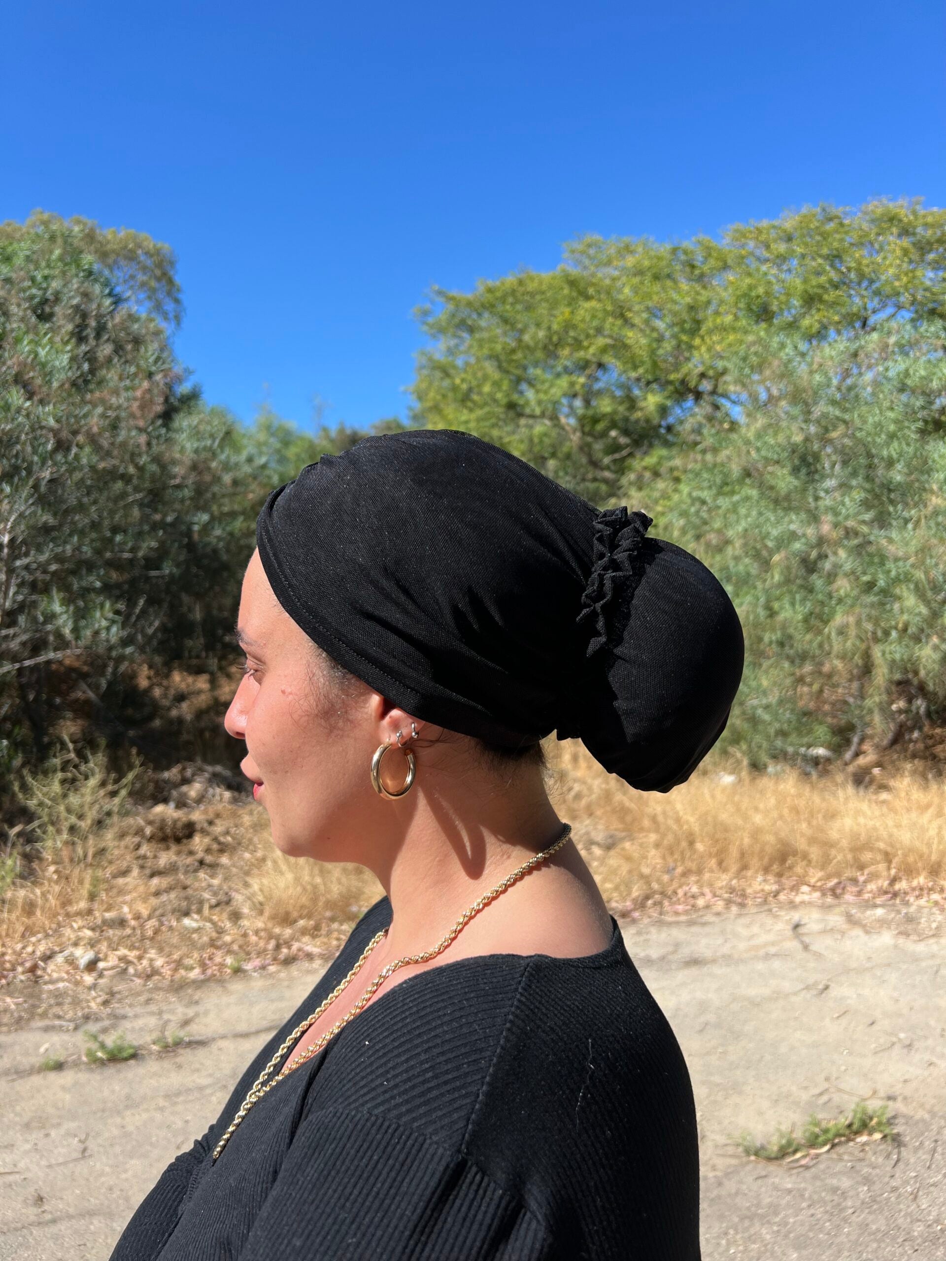 טורבן רשת | שחור