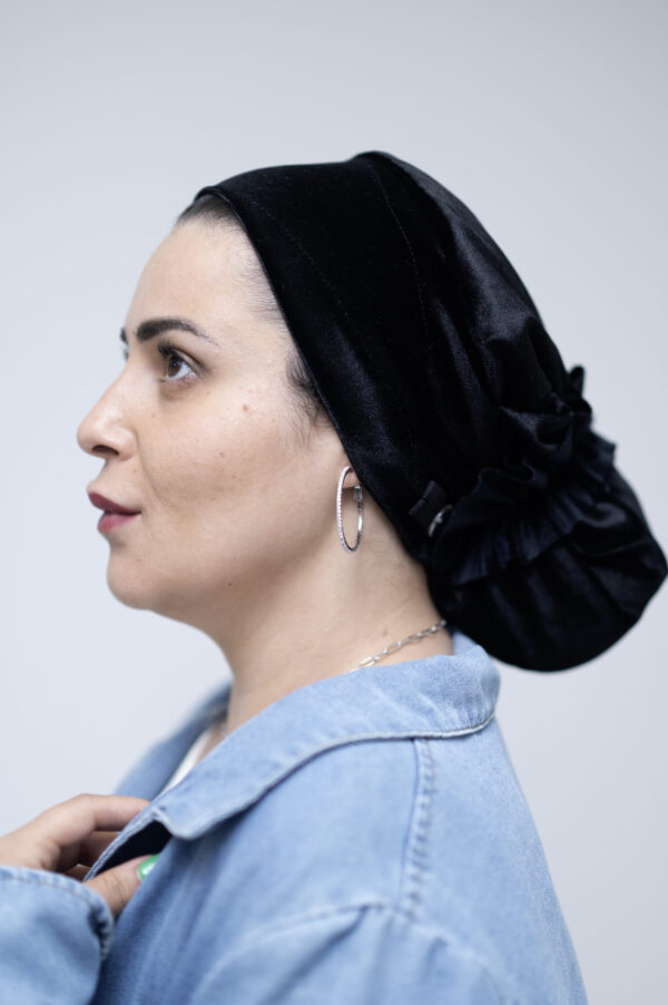 ⁦בובו נמוך פלטינום קטיפה | ליאל⁩ – תמונה ⁦8⁩