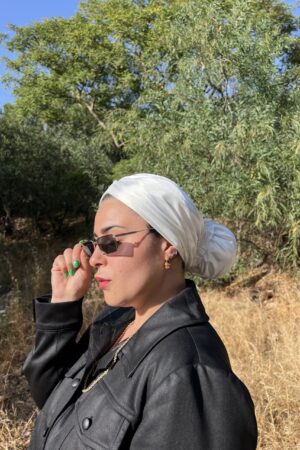 טורבן ארמני | לבן פנינה