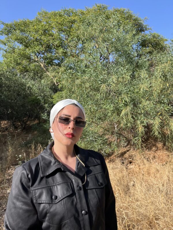 ⁦טורבן ארמני | לבן פנינה⁩ – תמונה ⁦4⁩