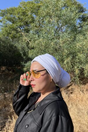 טורבן רשת | לבן