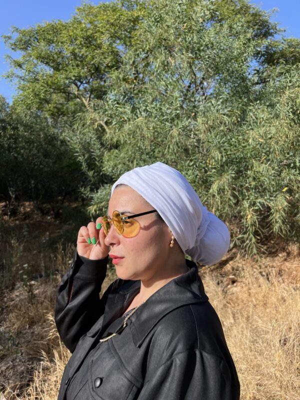 טורבן רשת | לבן