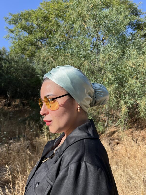 ⁦טורבן ארמני | ירוק מנטה⁩ – תמונה ⁦3⁩