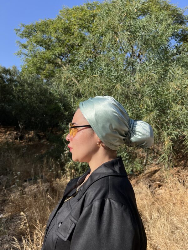 טורבן ארמני | ירוק מנטה