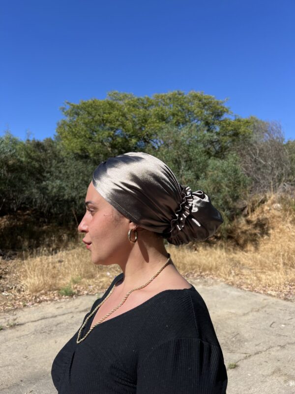 ⁦טורבן ארמני | ירוק זית⁩ – תמונה ⁦4⁩