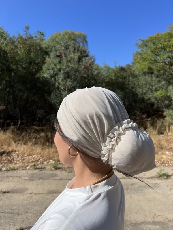 ⁦טורבן רשת | אופ-וייט⁩ – תמונה ⁦2⁩