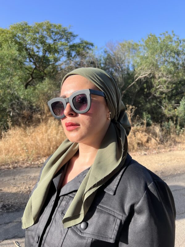 ⁦מרובעת ירוק זית⁩ – תמונה ⁦2⁩