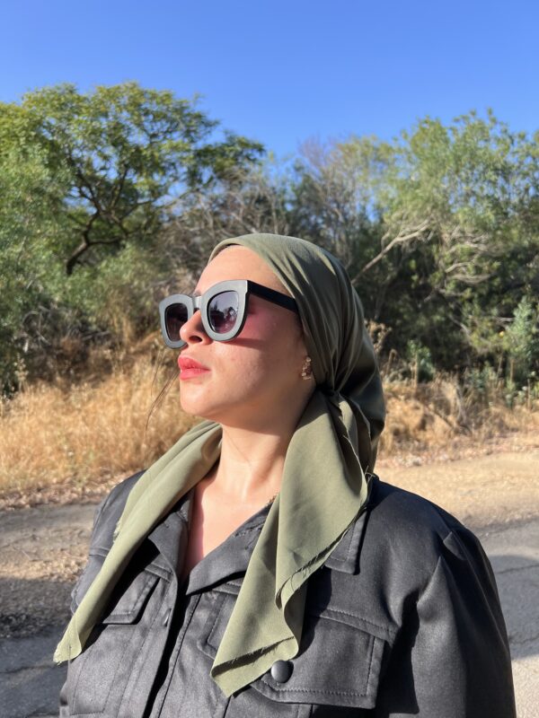 ⁦מרובעת ירוק זית⁩ – תמונה ⁦3⁩