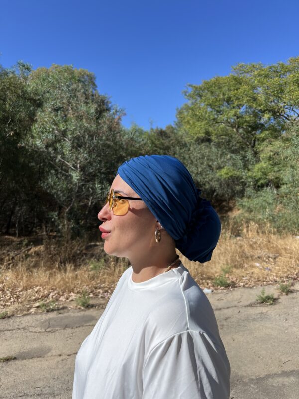 ⁦טורבן כחול רויאל⁩ – תמונה ⁦3⁩