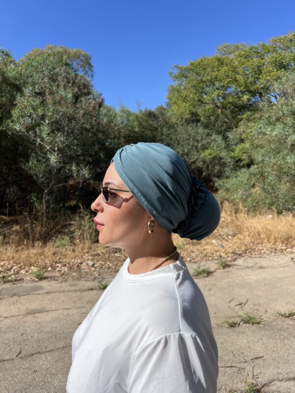⁦טורבן טורקיז⁩ – תמונה ⁦2⁩